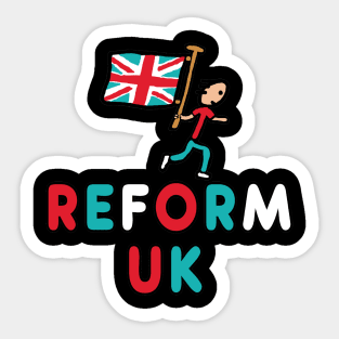 Reform UK Sticker